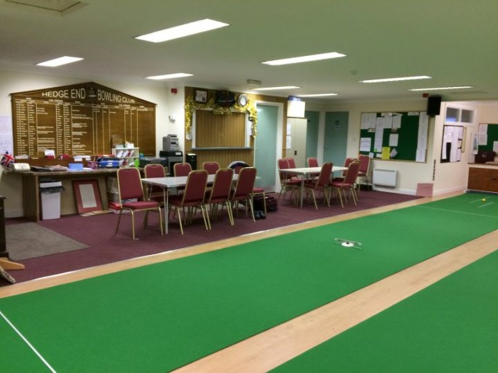 Indoor Short Mat Bowling Hedge End Bowling Club