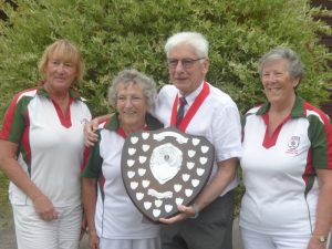 Ladies Triples Winners, Sue Sirl, Vera Moody and June Wilson