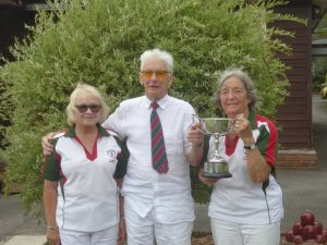Ladies 4 Wood, winner Anita Pound, Runner up Pauline Mathews