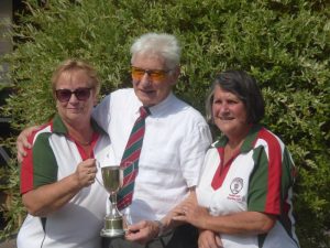 Ladies Handicap. Winner Kim Hargreaves Runner up Fay Pycroft